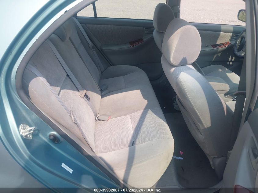 2005 Toyota Corolla Le VIN: 1NXBR32E75Z376764 Lot: 39932087