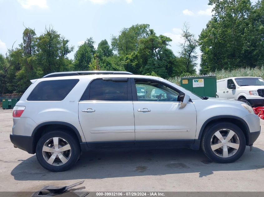 1GKER23D39J110705 2009 GMC Acadia Slt-1