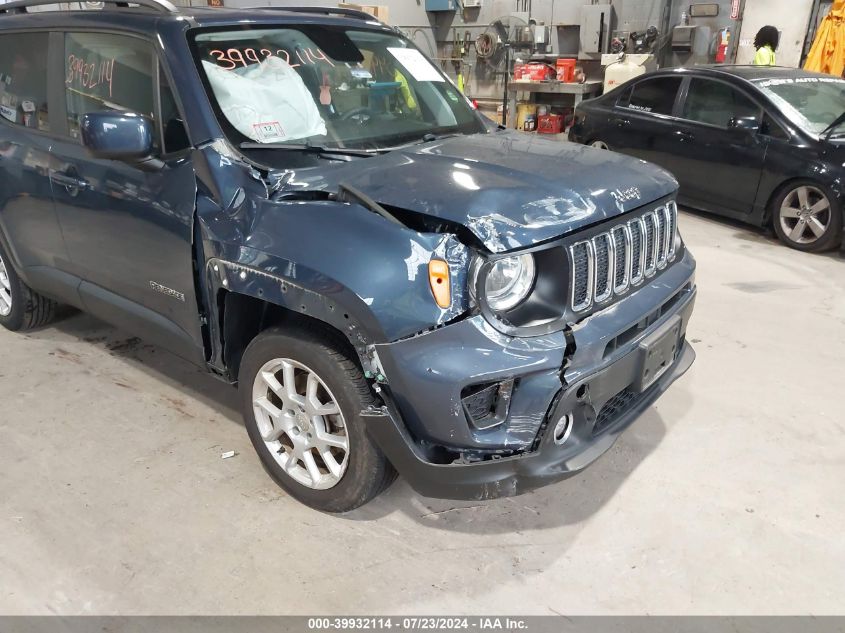 2020 Jeep Renegade Latitude 4X4 VIN: ZACNJBBBXLPL56884 Lot: 39932114