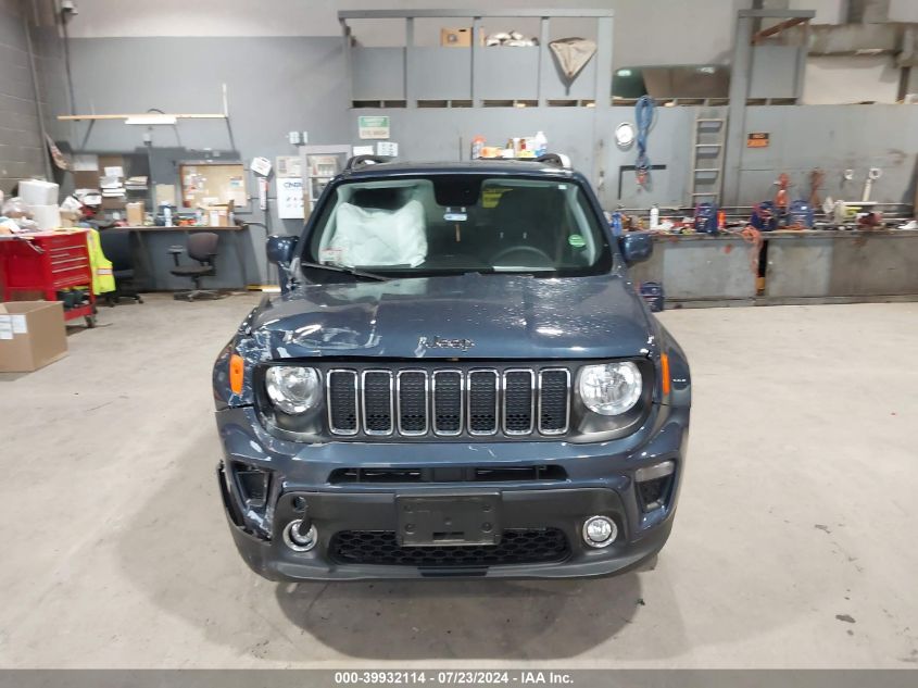 2020 Jeep Renegade Latitude 4X4 VIN: ZACNJBBBXLPL56884 Lot: 39932114