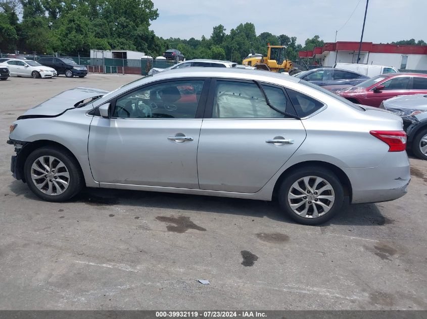 2019 Nissan Sentra Sv VIN: 3N1AB7APXKY342800 Lot: 39932119