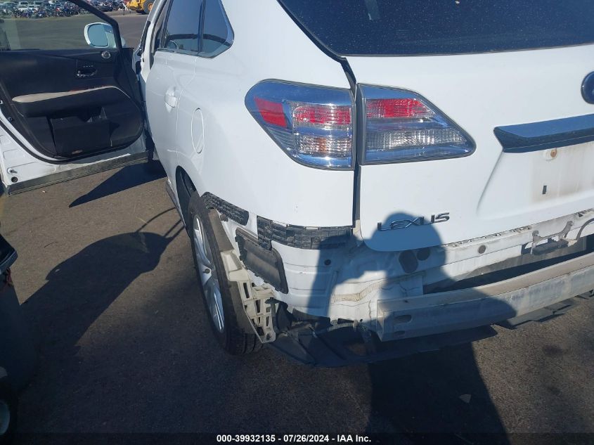 2010 Lexus Rx 450 VIN: JTJBC1BA4A2016670 Lot: 39932135