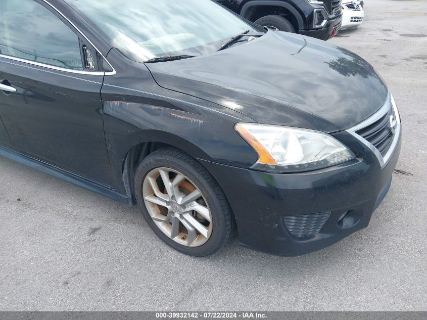 2013 Nissan Sentra Sr VIN: 3N1AB7AP9DL627133 Lot: 39932142