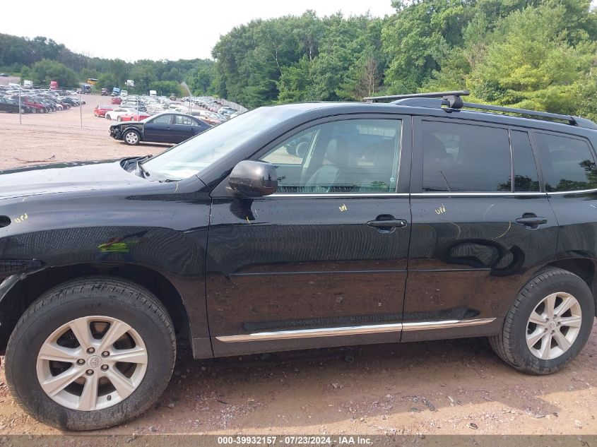 2012 Toyota Highlander Se VIN: 5TDBK3EH8CS144903 Lot: 39932157