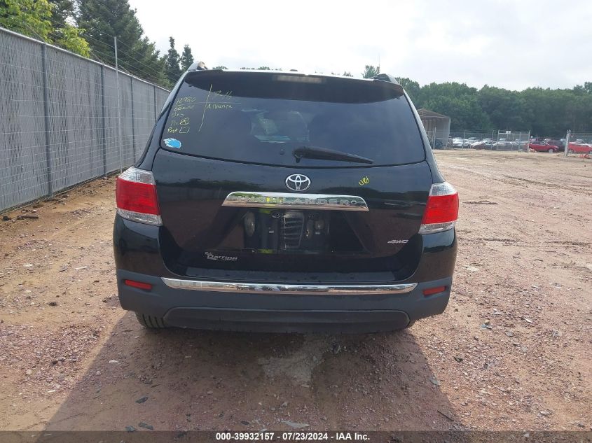 2012 Toyota Highlander Se VIN: 5TDBK3EH8CS144903 Lot: 39932157