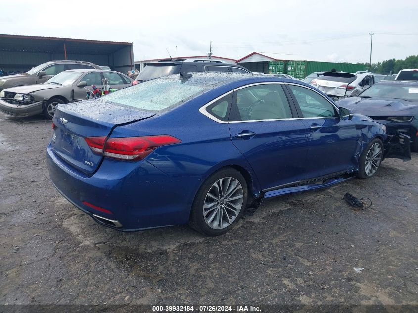 2016 Hyundai Genesis 3.8 VIN: KMHGN4JE2GU107745 Lot: 39932184