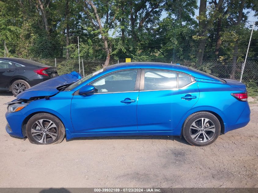 2020 Nissan Sentra Sv Xtronic Cvt VIN: 3N1AB8CV3LY232402 Lot: 39932189