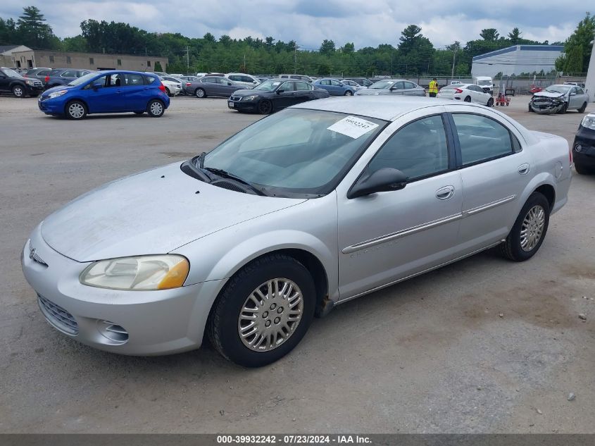 1C3EL46X31N693518 | 2001 CHRYSLER SEBRING