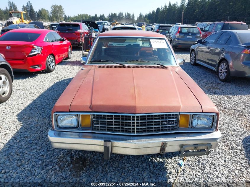 0K95B163192000000 1980 Ford Fairmont