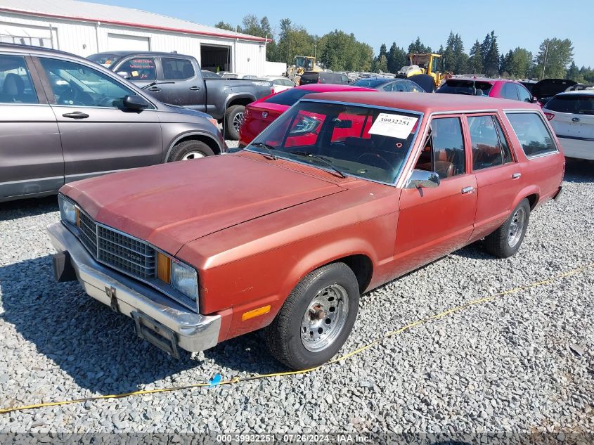 0K95B163192000000 1980 Ford Fairmont