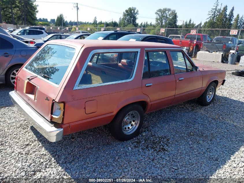 0K95B163192000000 1980 Ford Fairmont