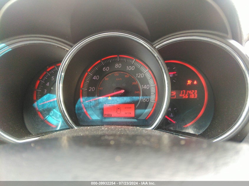 2010 Nissan Murano Sl VIN: JN8AZ1MW7AW122792 Lot: 39932254