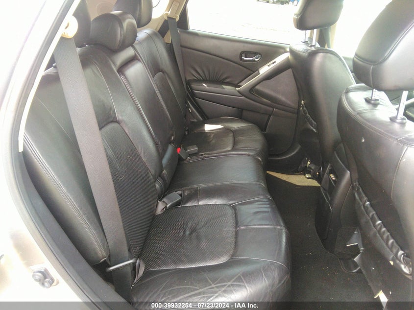 2010 Nissan Murano Sl VIN: JN8AZ1MW7AW122792 Lot: 39932254