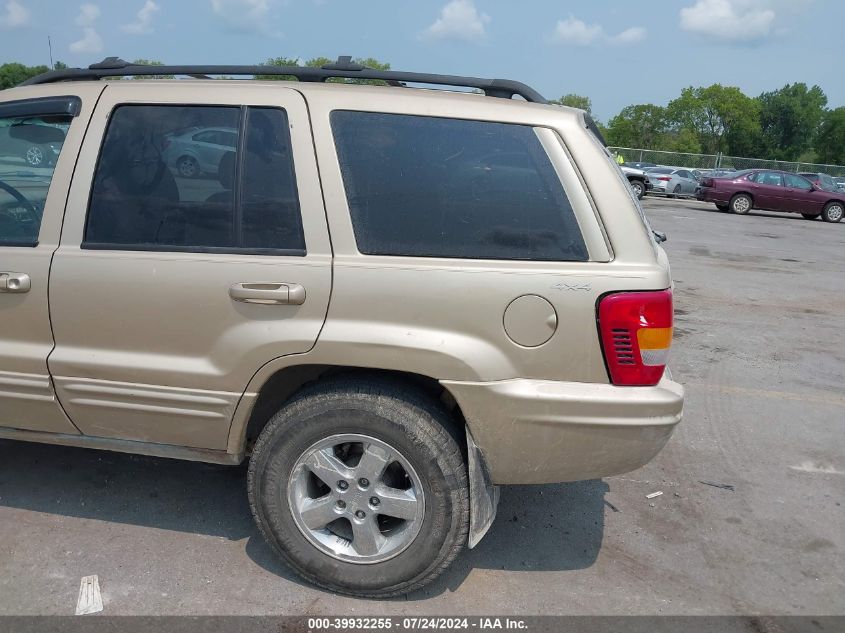 1999 Jeep Grand Cherokee Limited VIN: 1J4GW68N9XC578598 Lot: 39932255