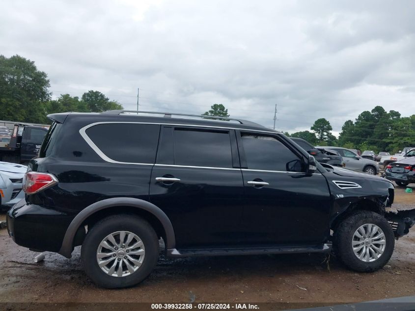 2018 Nissan Armada Sv VIN: JN8AY2ND0J9058664 Lot: 39932258