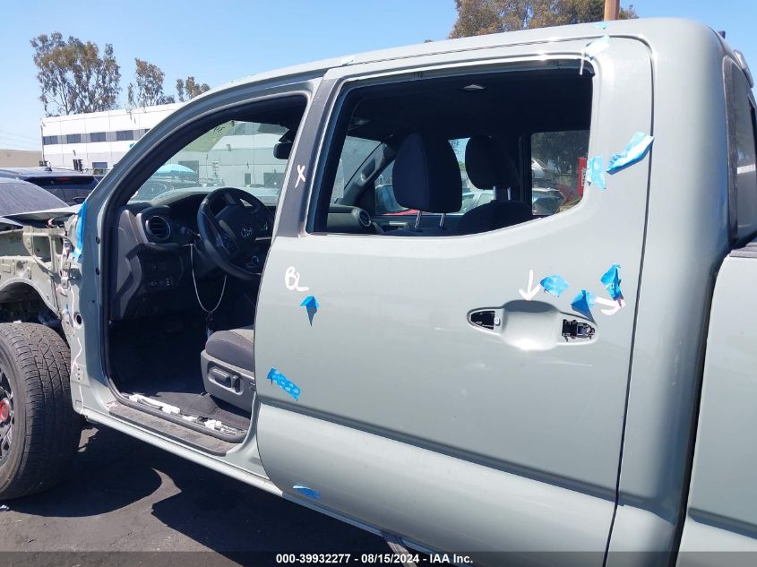 2022 Toyota Tacoma Trd Sport VIN: 3TMBZ5DN8NM034399 Lot: 39932277