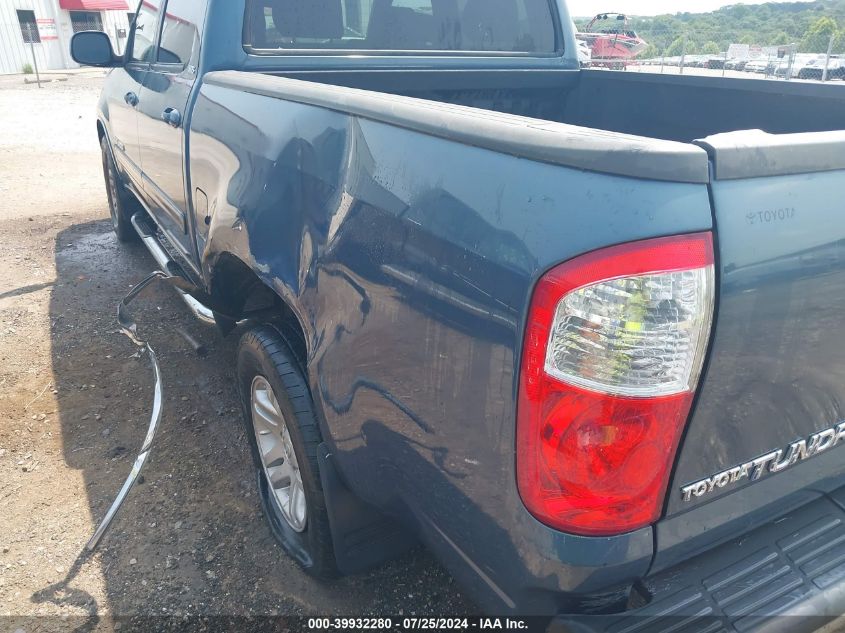 2006 Toyota Tundra Sr5 V8 VIN: 5TBET341X6S531366 Lot: 39932280