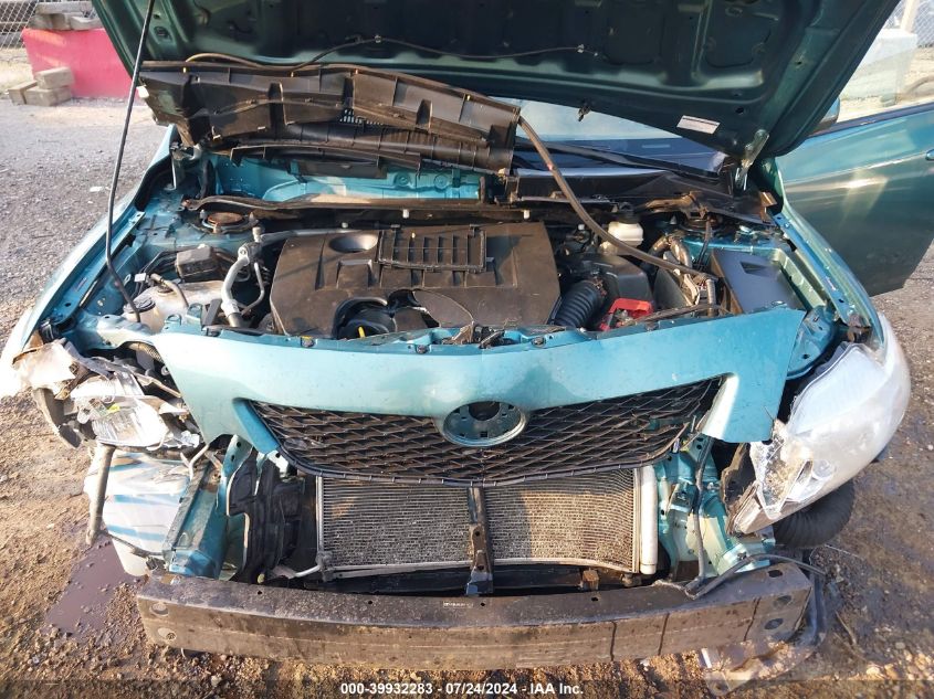 2010 Toyota Corolla S/Le/Xle VIN: JTDBU4EE4A9115724 Lot: 39932283