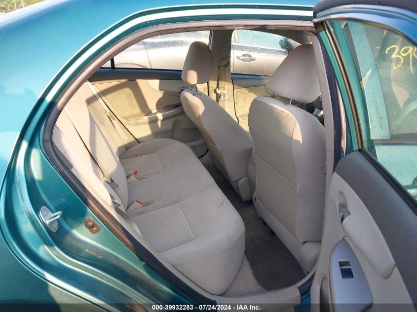 2010 Toyota Corolla S/Le/Xle VIN: JTDBU4EE4A9115724 Lot: 39932283