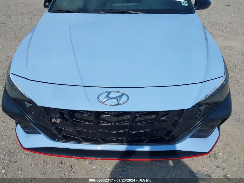 2023 Hyundai Elantra N VIN: KMHLW4AK5PU012288 Lot: 39932317