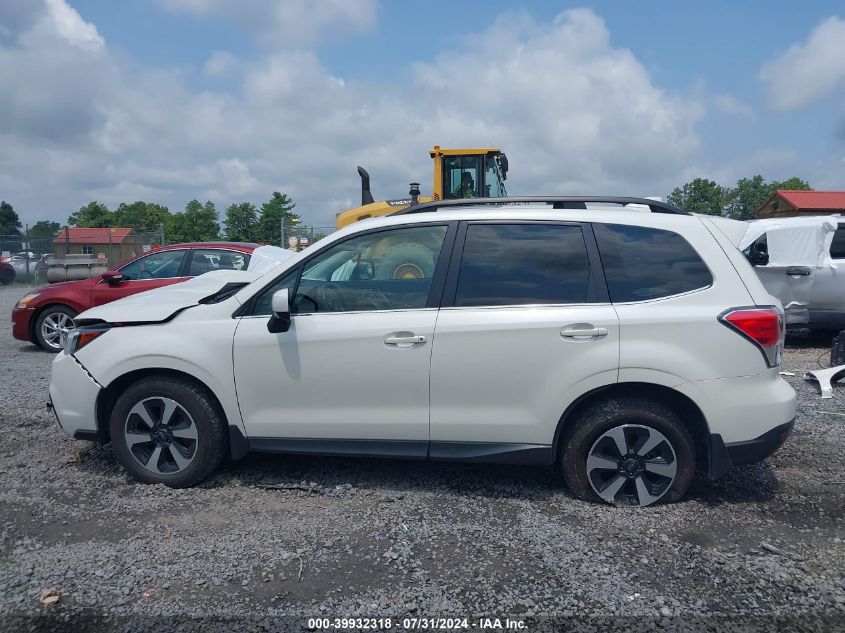 2018 Subaru Forester 2.5I Limited VIN: JF2SJAJC9JH487868 Lot: 39932318