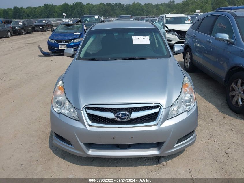 2012 Subaru Legacy 2.5I Premium VIN: 4S3BMBC63C3013787 Lot: 39932322