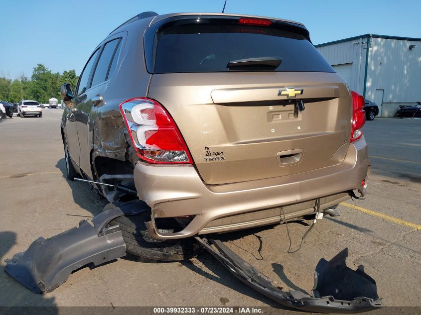 2018 Chevrolet Trax Lt VIN: 3GNCJLSB6JL347323 Lot: 39932333