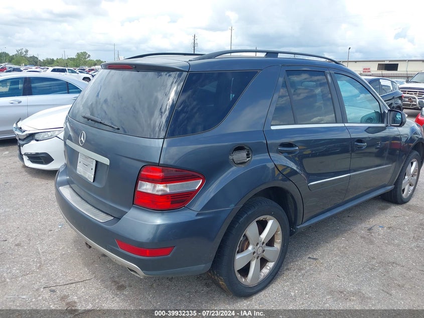 2010 Mercedes-Benz Ml 350 VIN: 4JGBB5GB1AA580972 Lot: 39932335