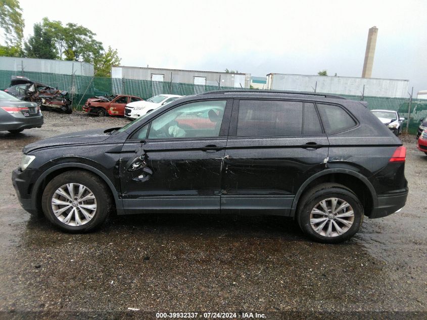 2020 Volkswagen Tiguan 2.0T S VIN: 3VV1B7AX6LM055171 Lot: 39932337