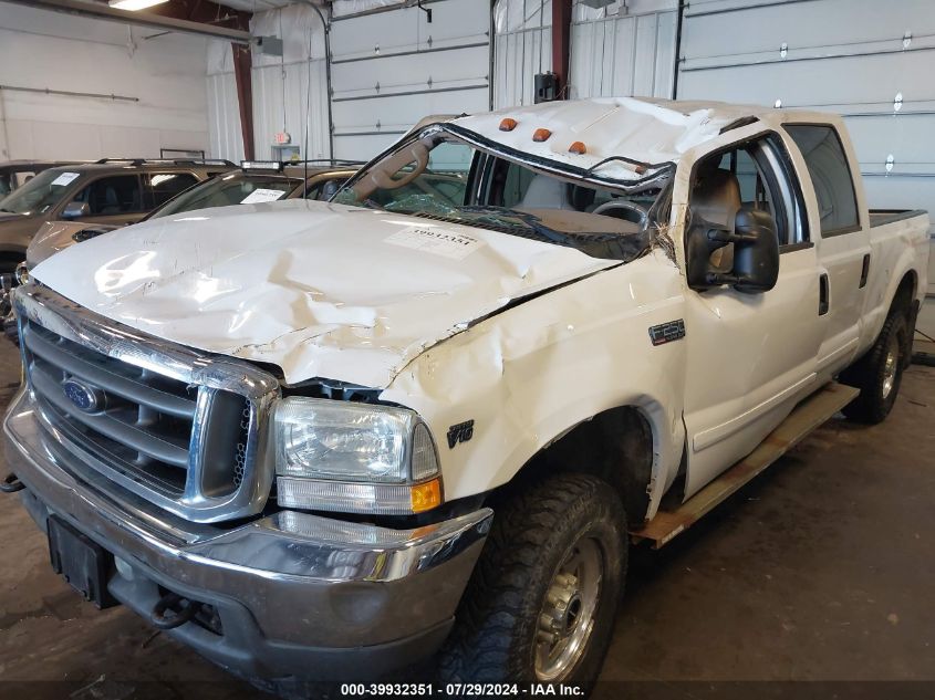 2003 Ford F-250 Lariat/Xl/Xlt VIN: 1FTNW21S43EB16275 Lot: 39932351