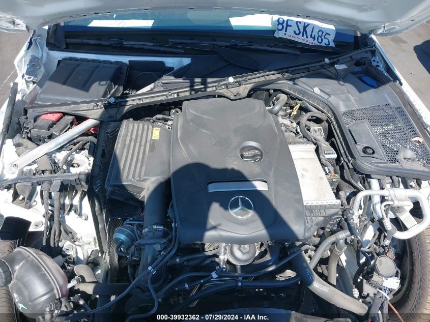 2018 Mercedes-Benz C 300 VIN: WDDWF4JB8JR417790 Lot: 39932362