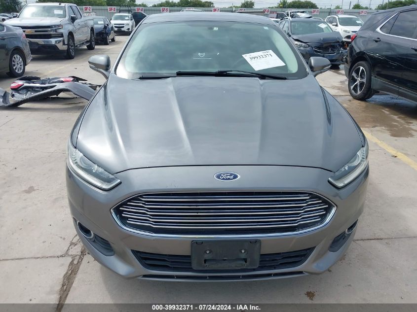 2014 Ford Fusion Se VIN: 3FA6P0HD6ER121268 Lot: 39932371