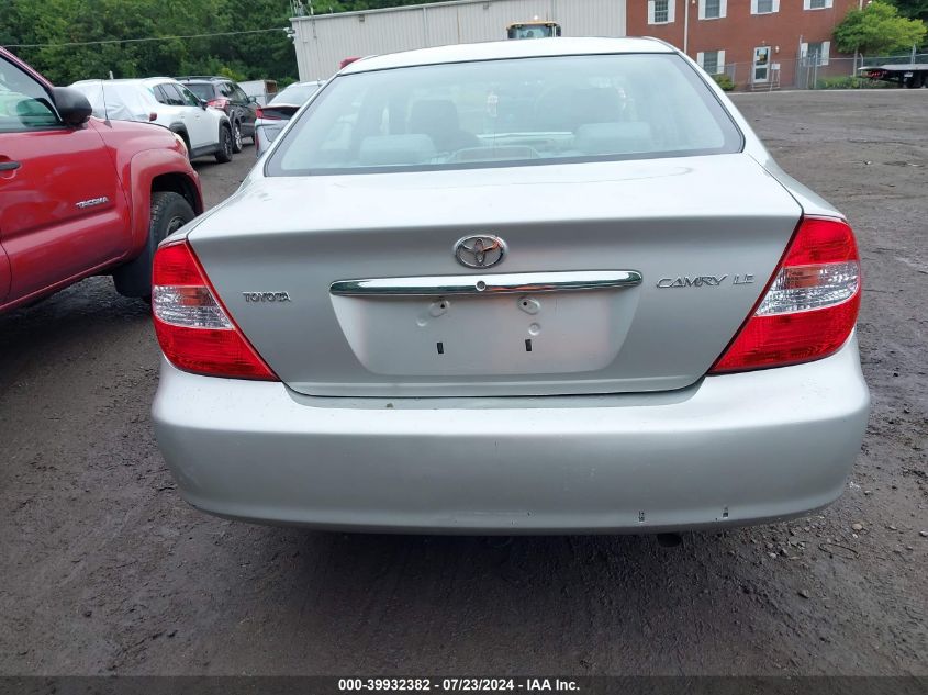 2004 Toyota Camry Le VIN: 4T1BE32KX4U866759 Lot: 39932382