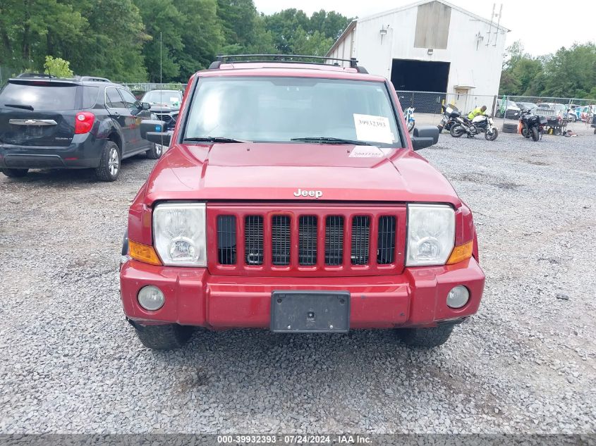 2006 Jeep Commander VIN: 1J8HG48K76C195445 Lot: 39932393