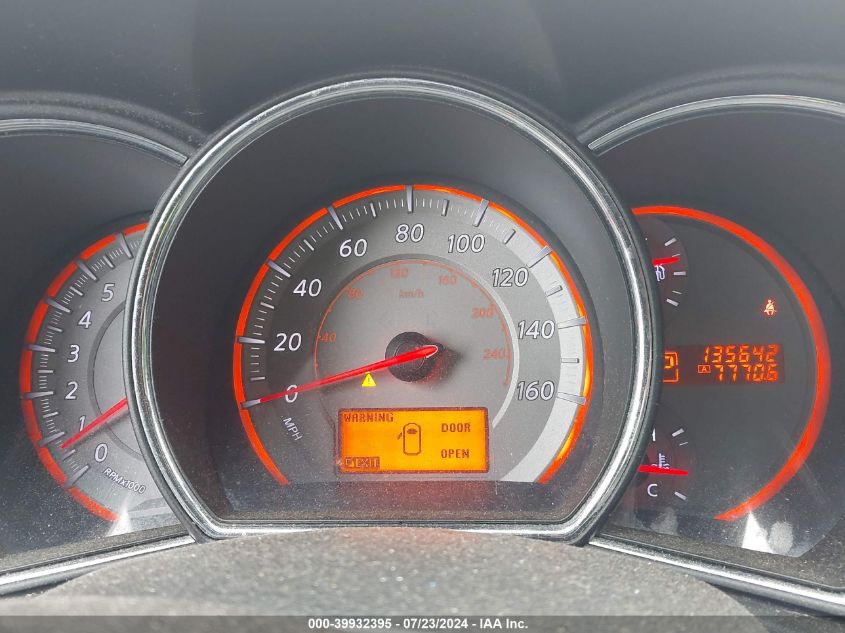 2009 Nissan Murano S VIN: JN8AZ18W59W205336 Lot: 39932395