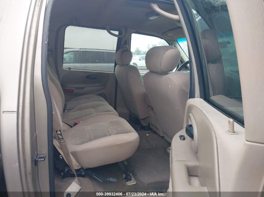 2002 Ford F-150 Lariat/Xlt VIN: 1FTRW07L72KD16458 Lot: 39932406