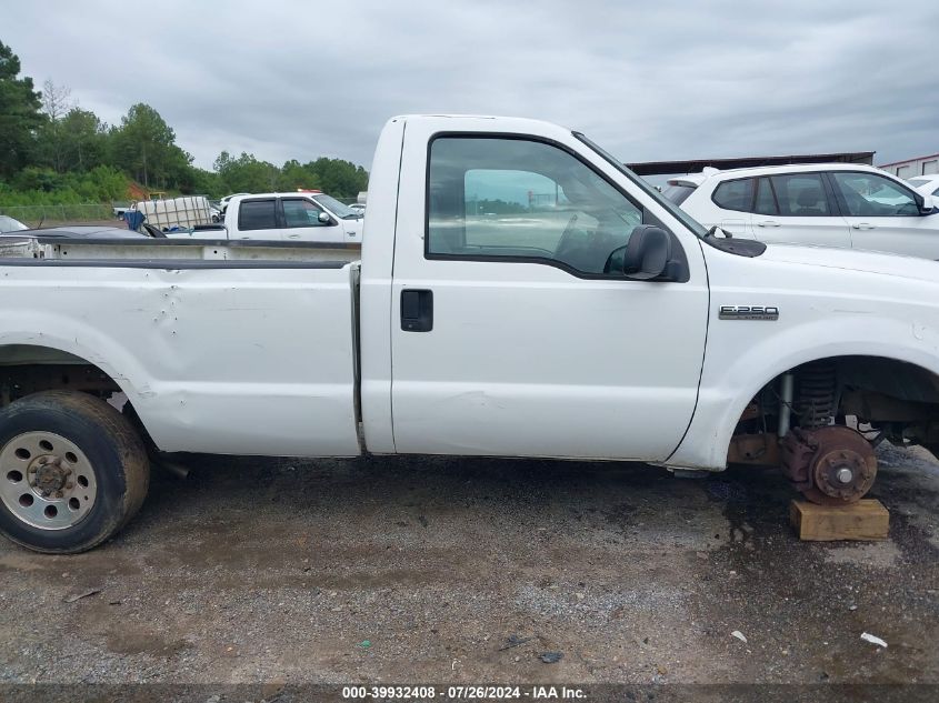 2005 Ford F-250 Xl/Xlt VIN: 1FTNF20505EC60307 Lot: 39932408