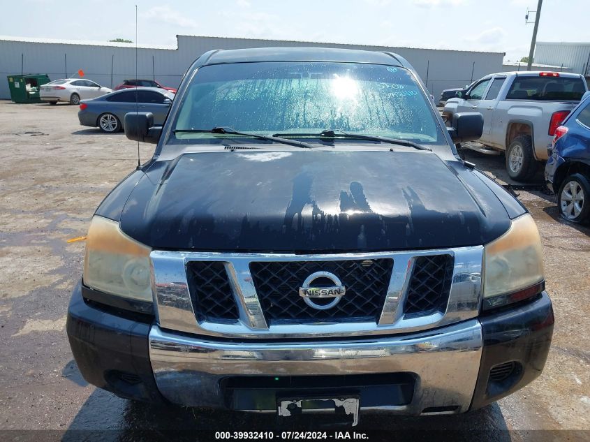 2008 Nissan Titan Xe/Se/Le VIN: 1N6BA06A58N360320 Lot: 39932410