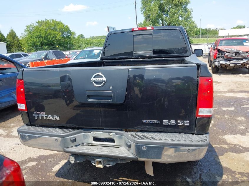 2008 Nissan Titan Xe/Se/Le VIN: 1N6BA06A58N360320 Lot: 39932410