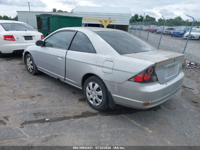 1HGEM22921L009219 | 2001 HONDA CIVIC