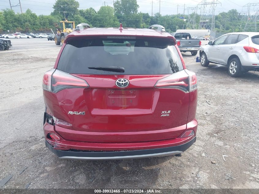 2018 Toyota Rav4 Xle VIN: 2T3RFREV7JW792899 Lot: 39932465