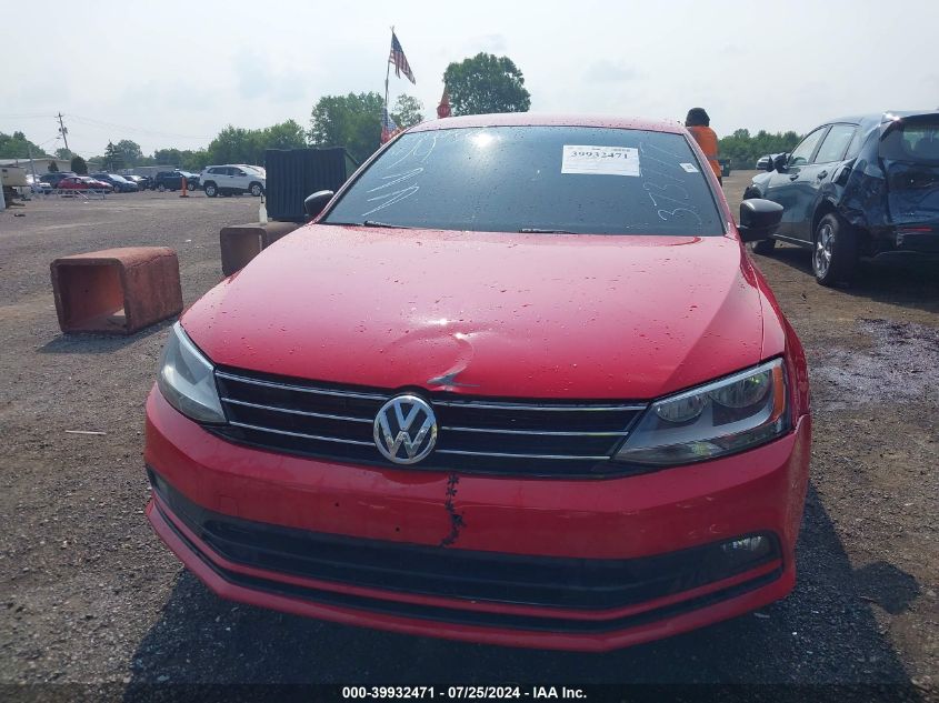 2016 Volkswagen Jetta 1.8T Sport VIN: 3VWD17AJ3GM373777 Lot: 39932471