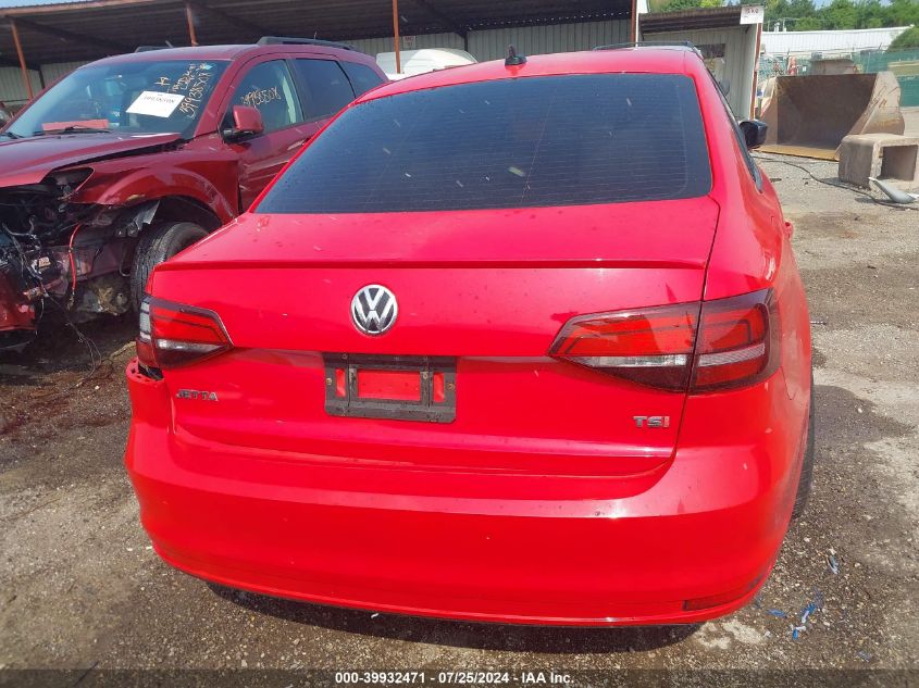 2016 Volkswagen Jetta 1.8T Sport VIN: 3VWD17AJ3GM373777 Lot: 39932471
