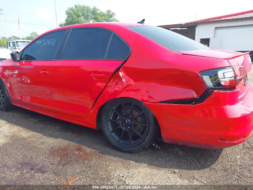 2016 Volkswagen Jetta 1.8T Sport VIN: 3VWD17AJ3GM373777 Lot: 39932471