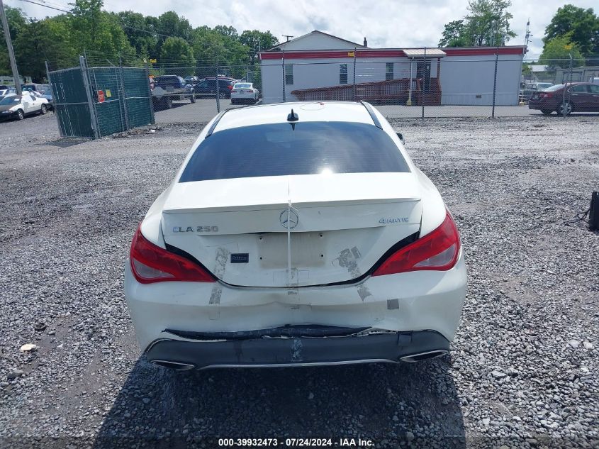 2018 Mercedes-Benz Cla 250 4Matic VIN: WDDSJ4GB5JN568808 Lot: 39932473