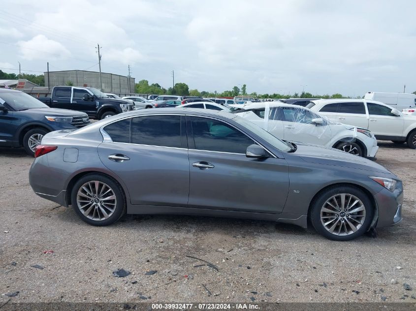 2018 Infiniti Q50 Luxe/Sport VIN: JN1EV7AP9JM366709 Lot: 39932477