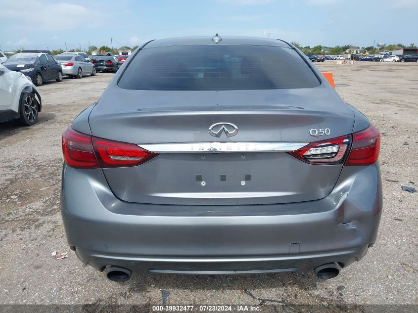 2018 Infiniti Q50 Luxe/Sport VIN: JN1EV7AP9JM366709 Lot: 39932477