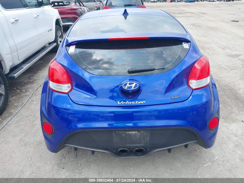 2014 Hyundai Veloster Turbo R-Spec VIN: KMHTC6AE9EU204034 Lot: 39932484