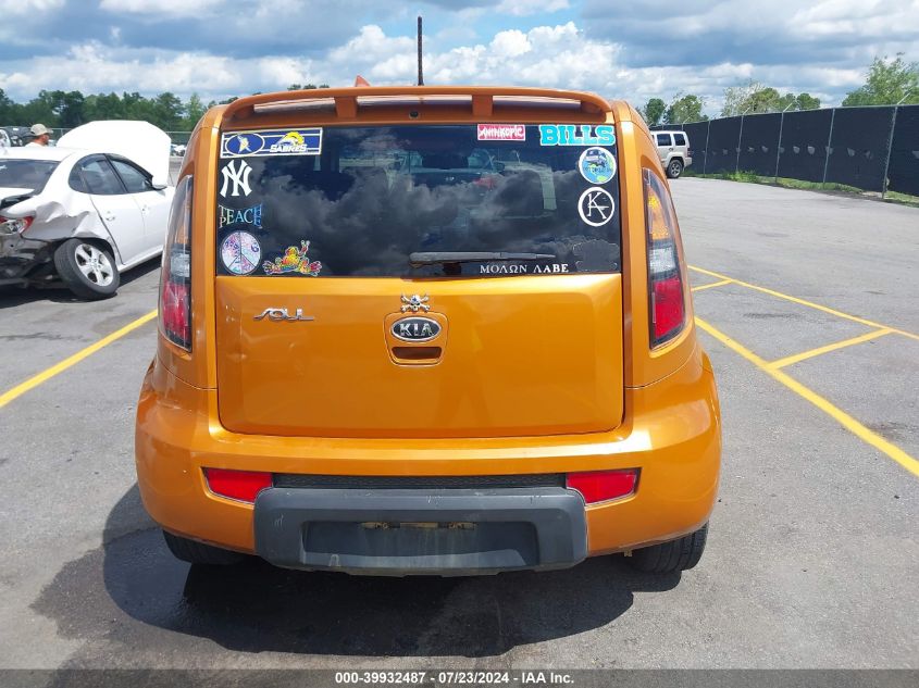 2011 Kia Soul +/!/Sport VIN: KNDJT2A20B7287521 Lot: 39932487