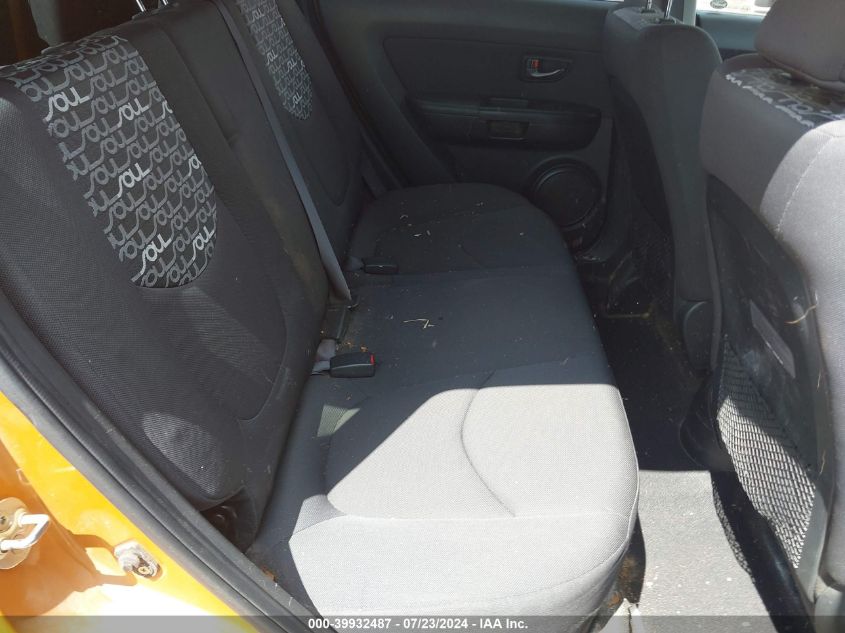 2011 Kia Soul +/!/Sport VIN: KNDJT2A20B7287521 Lot: 39932487